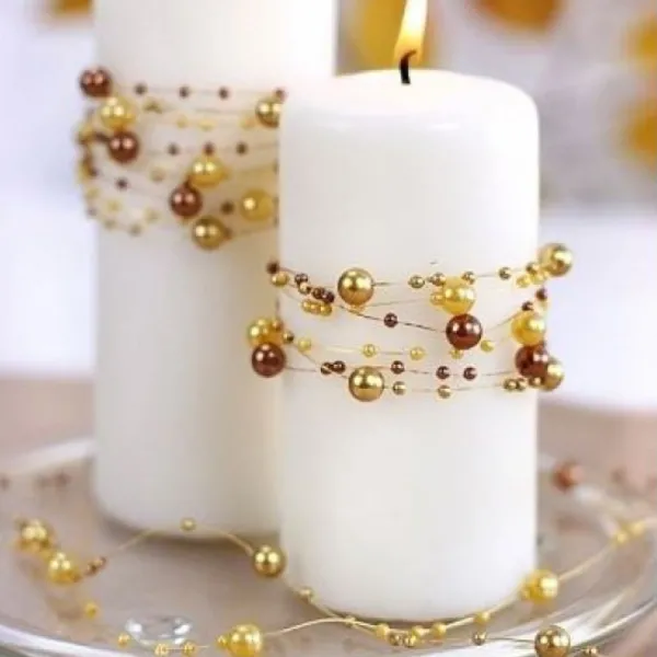 Badaboum Guirlande De Perle Mariage Pas Cher 130 Cm Outlet