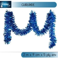 Badaboum Guirlande De Sapin De Noel Bleu 2M X 9Cm Sale