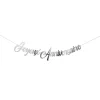 Outlet Guirlande Deco Joyeux Anniversaire Argent 2.5M Theme Joyeux Anniversaire