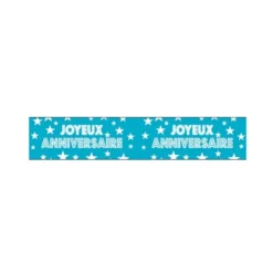 Outlet Guirlande Joyeux Anniversaire Turquoise Theme Joyeux Anniversaire