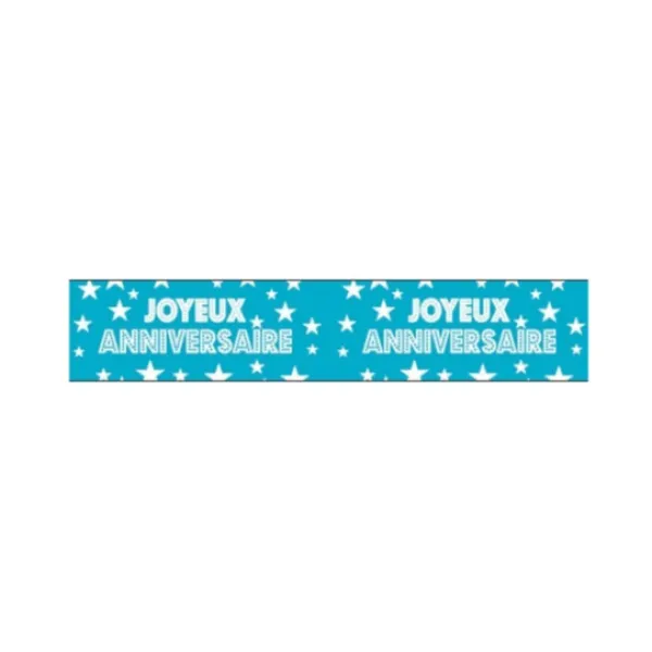 Outlet Guirlande Joyeux Anniversaire Turquoise Theme Joyeux Anniversaire