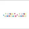 Clearance Guirlande Joyeux Anniversaire Multicolore Theme Joyeux Anniversaire
