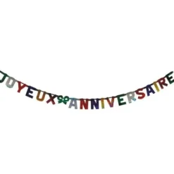 Best Guirlande Joyeux Anniversaire Holographique 2M Theme Joyeux Anniversaire