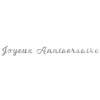 Clearance Guirlande Lettres Joyeux Anniversaire Argent 2M Theme Joyeux Anniversaire