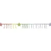 New Guirlande Lettres Multicolore Et Dor Joyeux Anniversaire 1.60M Theme Joyeux Anniversaire