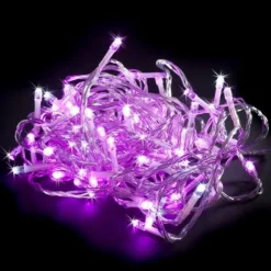 Badaboum Guirlande Lumineuse 120 Led Fuchsia