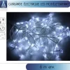Badaboum Guirlande Lumineuse 40 Led Blanche Avec Diamant Hot
