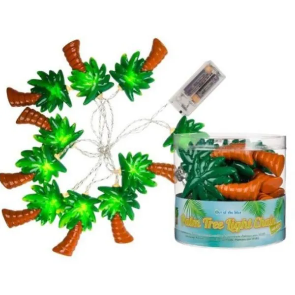 Badaboum Guirlande Lumineuse 10 Led Avec Palmier