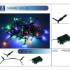 Badaboum Guirlande Lumineuse À Pile Pas Cher 100 Led Multicolore Discount