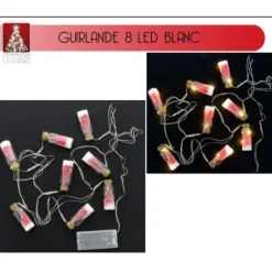 Badaboum Guirlande Lumineuse A Pile 8 Fioles Sale