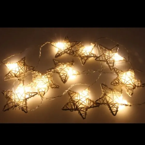 Badaboum Guirlande Lumineuse A Pile Tiss E Forme Toile Online