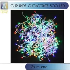 Badaboum Guirlande Lumineuse Clignotante 500 Led Multicolore Online