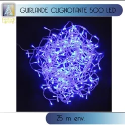 Badaboum Guirlande Lumineuse Clignotante 500 Led Bleu Outlet