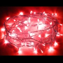 Badaboum Guirlande Lumineuse De Noel 80 Led Rouge
