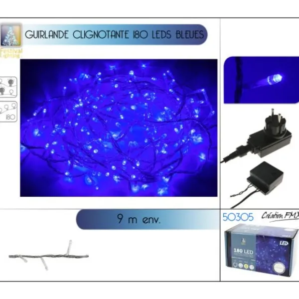 Badaboum Guirlande Lumineuse De Noel 180 Led Outlet