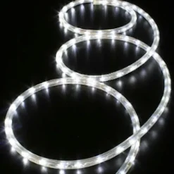 Badaboum Guirlande Lumineuse De Noel En Tube Led Blanche 6 M Tres Hot