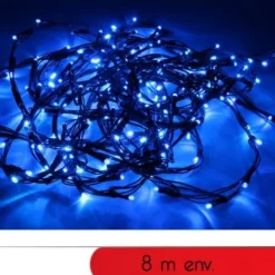Badaboum Guirlande Lumineuse De Noel Digital 192 Led Bleu