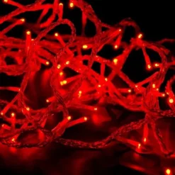 Badaboum Guirlande Lumineuse De Noel 240 Led Rouge Discount