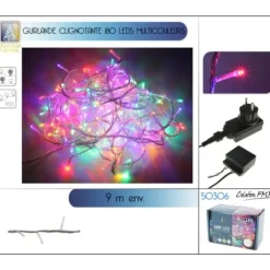 Badaboum Guirlande Lumineuse De Noel 180 Led Multicolore Discount