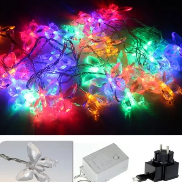 Badaboum Guirlande Lumineuse Led Papillon Best