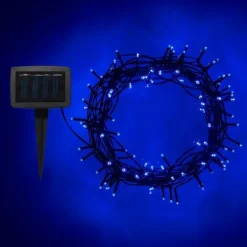 Badaboum Guirlande Lumineuse Solaire 200 Led Bleu Sale
