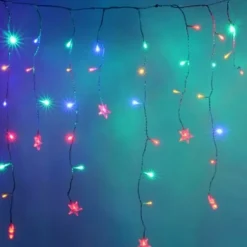 Badaboum Guirlande Lumineuse Stalactite Led Etoile Multicolore Clearance