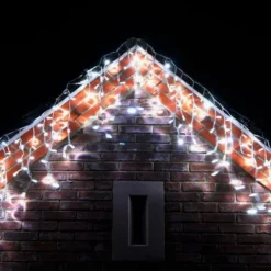 Badaboum Guirlande Lumineuse Stalactite 6 M Tres Blanc Froid 360 Led New