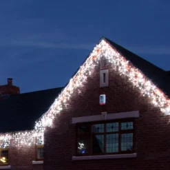 Badaboum Guirlande Lumineuse Stalactite 6 M Tres Blanc Froid 360 Led New