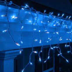 Badaboum Guirlande Lumineuse Stalactite 6 M Tres Bleu Froid 360 Led
