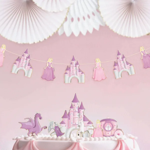 New Guirlande Princesse 3M Theme Deco Princesse