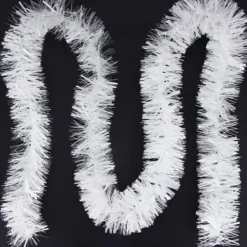 Badaboum Guirlande Scintillante De Noel Blanche 9Cm Outlet