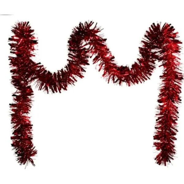 Badaboum Guirlande Scintillante De Noel Rouge 6Cm Hot