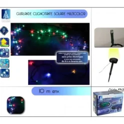 Badaboum Guirlande Solaire Ext Rieur Pour Jardin 100 Led Clearance