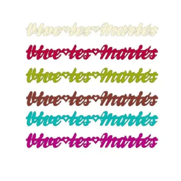 Badaboum Guirlande Vive Les Mari S Parme