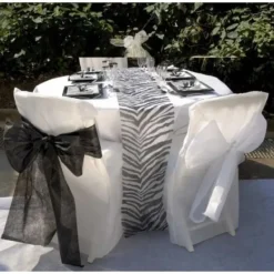 Badaboum Housse De Chaise Blanche Int Grale Jetable X5