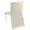 Badaboum Housse De Chaise En Lin Naturel X 5 Pi Ces