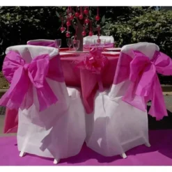 Badaboum Housse De Chaise Integrale Jetable Noir X 5 Pi Ces