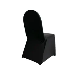 Hot Housse De Chaise Mariage En Lycra Noir Theme Cinema