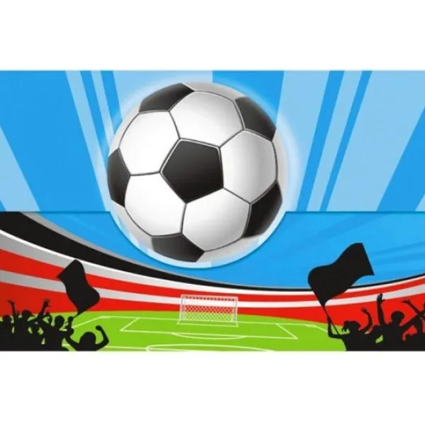 Discount Invitations Foot X6Pcs Theme Deco Football