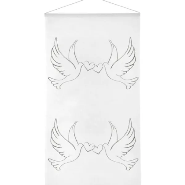 Best Kakemono Mariage Colombes Theme Colombe