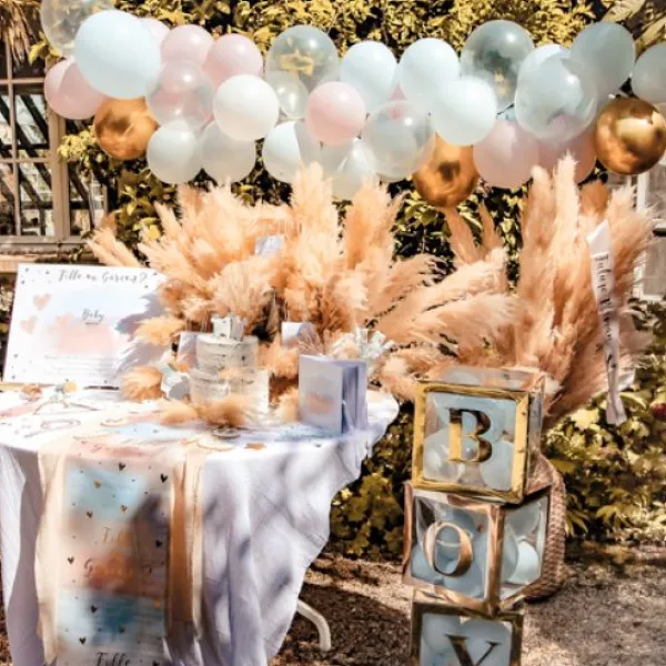 Online Kit Arche De 58 Ballons Mariage Gender Theme Gender Reveal