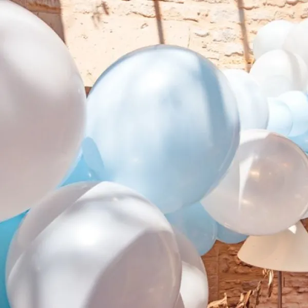 Online Kit Arche De 57 Ballons Mariage Babyblue Theme D Co Baby Shower