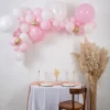 Clearance Kit Arche De 57 Ballons Mariage Babypink Theme D Co Baby Shower