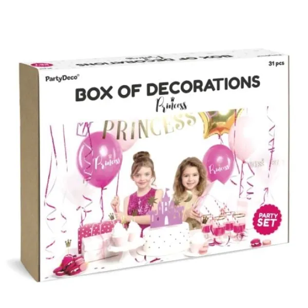 Sale Kit D Coration Anniversaire Enfant Princesse 31 Pi Ces Theme Deco Princesse