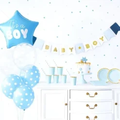 Online Kit D Coration F Te Naissance " Its A Boy " 49 Pi Ces Theme D Co Baby Shower