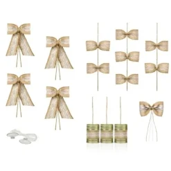 Clearance Kit De D Coration Voiture Jute Et Dentelle Theme Dentelle