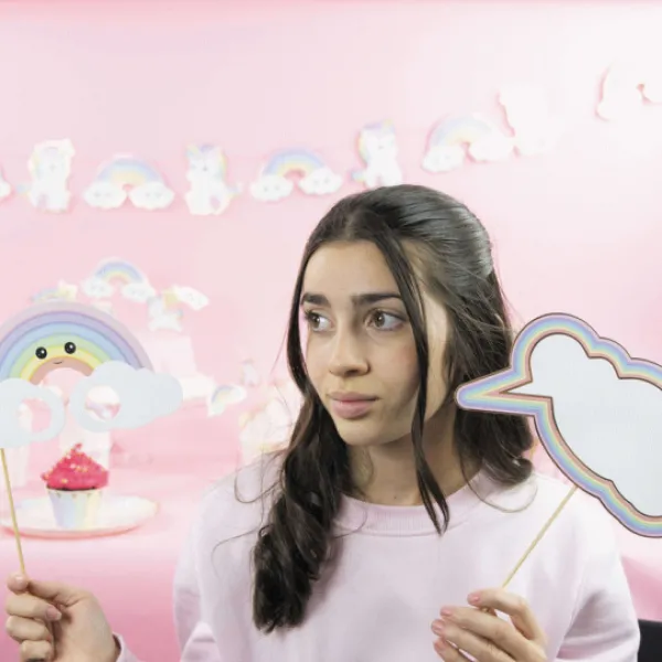 Online Kit Photobooth B B Licorne X8Pcs Theme Licorne