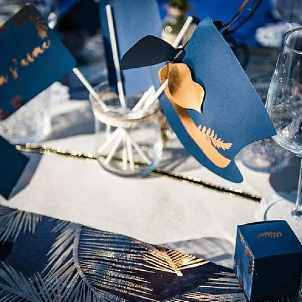 Badaboum Kit Photobooth Fougere Marine X 10 Pi Ces Outlet