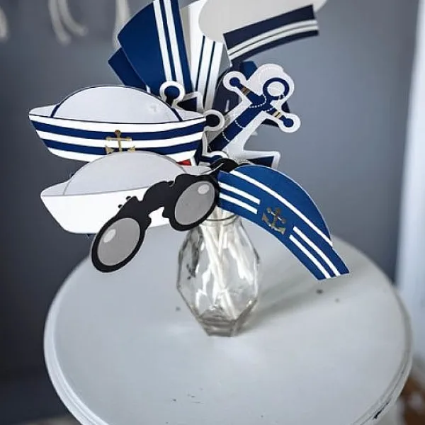 Badaboum Kit Photobooth Marin X 13 Pi Ces Sale