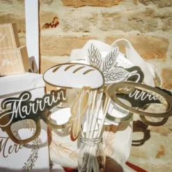 Kit Photobooth Pas Cher Communion Or X 12 Pi Ces Theme Communion